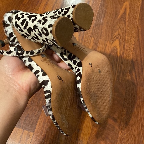 Schutz Elenita Calf Hair Heels - Picture 7 of 11